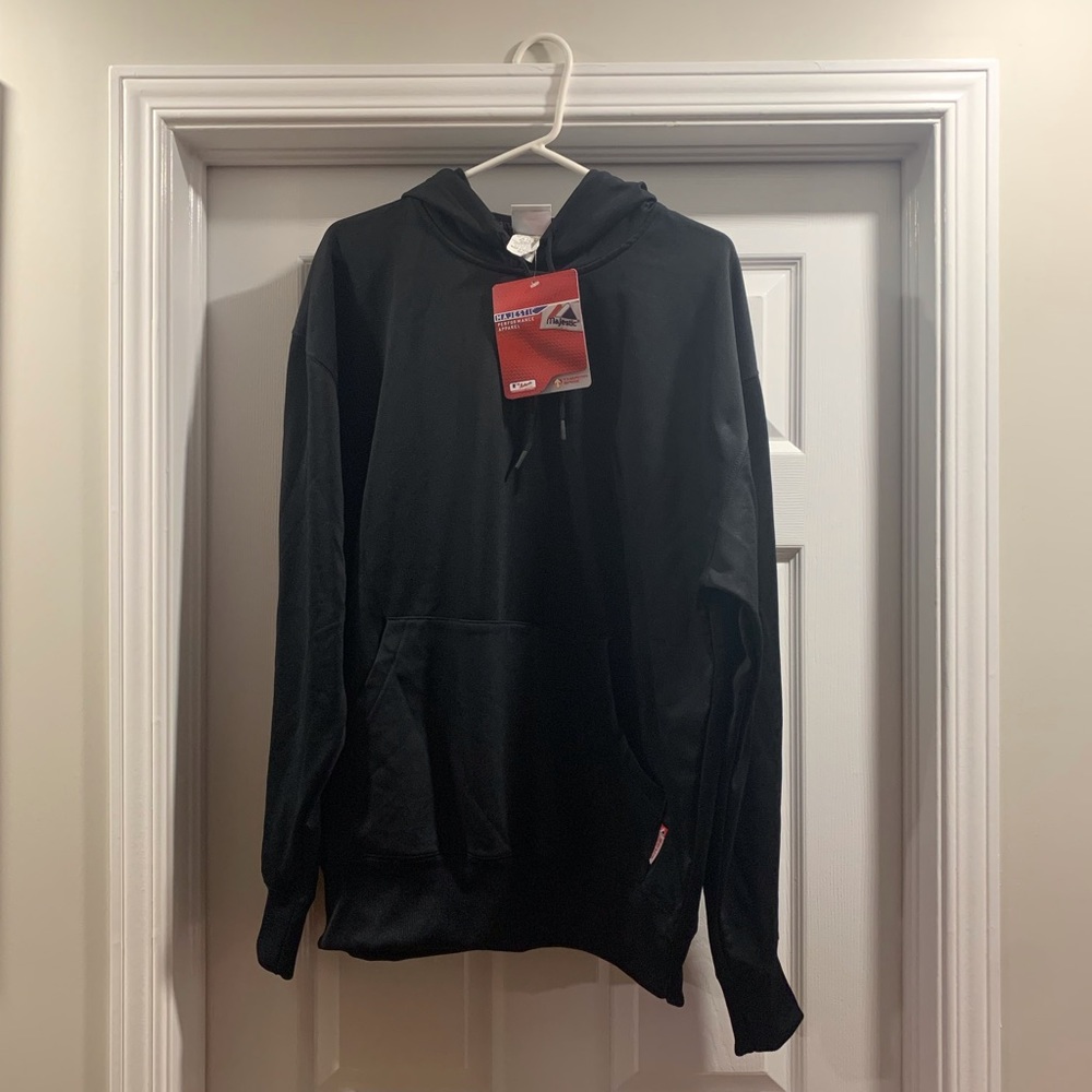 Majestic Black Hoodie - L